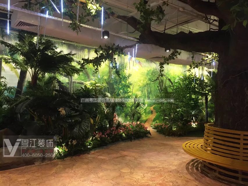 广州佛山热带雨林博物馆彩绘真假价格效果超棒